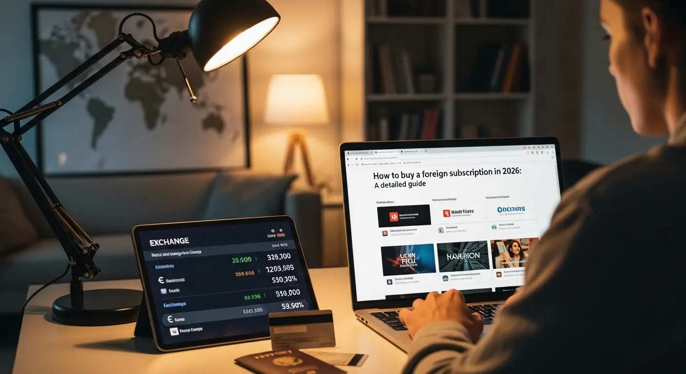 Как купить иностранную подписку в 2026: подробный гайд и инструкция